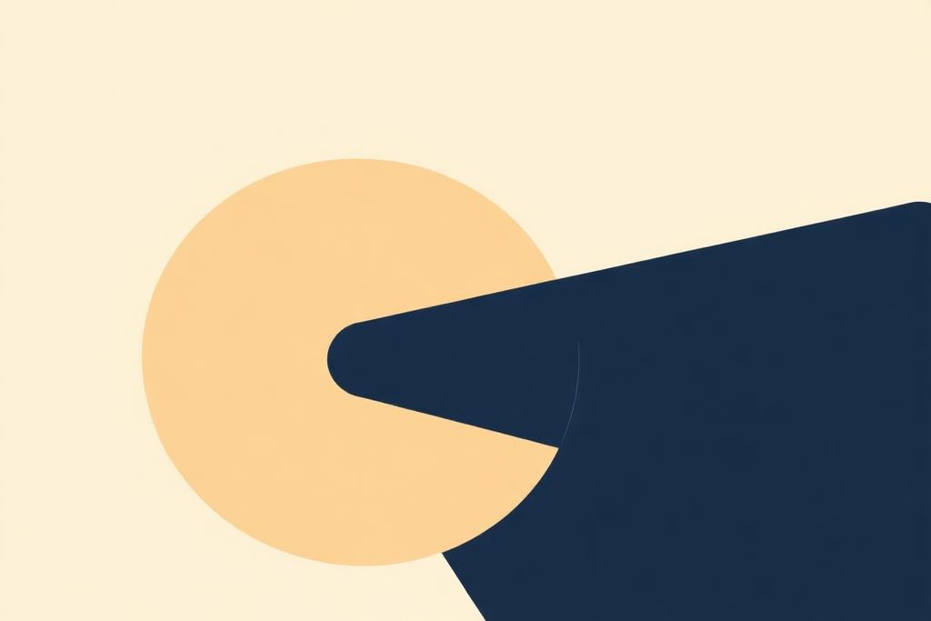 Abstract two-layer audit framework illustration — warm cream and navy geometric shapes representing human collaboration and AI coordination layers.